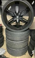 28 inch 5x139.7 DUB velgen banden dodge ram 1500 ram 2500, Banden en Velgen, Terreinwagen, Ophalen, Overige maten