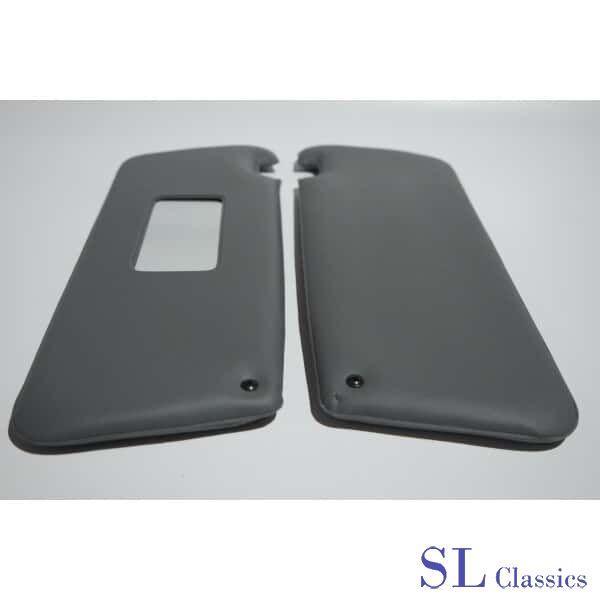 Zonnekleppen Grijs Mercedes-Benz SL R107 / W107, Auto-onderdelen, Interieur en Bekleding, Mercedes-Benz, Nieuw, Verzenden