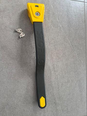 Stuurslot stoplock original met LED, Enlèvement, Comme neuf