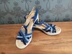 Sandalen Gabor 38, Sandalen of Muiltjes, Blauw, Gabor, Zo goed als nieuw