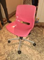 Bureaustoel, Huis en Inrichting, Bureaustoelen, Ophalen, Gebruikt, Roze, Bureaustoel