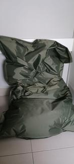 zitzak donker groen, Huis en Inrichting, Ophalen, Overige materialen, Overige kleuren, Zo goed als nieuw
