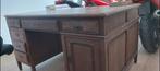 Antieken eiken bureau, Huis en Inrichting, Bureaus, Ophalen of Verzenden, Gebruikt, Bureau