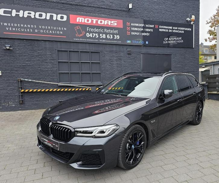BMW 530E hybride pakket M 47000 km, Auto's, BMW, Bedrijf, 5 Reeks, ABS, Achteruitrijcamera, Adaptive Cruise Control, Airbags, Airconditioning