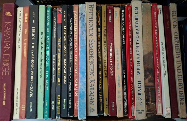 Lot 42 x Boxset Lp's Vinyl Klassieke muziek, Cd's en Dvd's, Vinyl | Klassiek, Gebruikt, Romantiek, Kamermuziek, 12 inch, Ophalen of Verzenden
