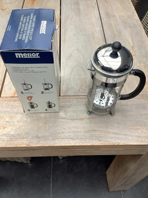 cafetiere koffiezetter melior 1 liter, Elektronische apparatuur, Koffiezetapparaten, Zo goed als nieuw, Koffiemachine, 4 tot 10 kopjes