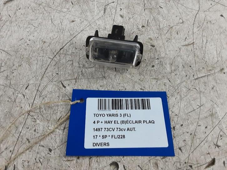 DIVERSEN DIVERS Toyota Yaris III (P13) (PBTGF20), Auto-onderdelen, Overige Auto-onderdelen, Toyota, Gebruikt