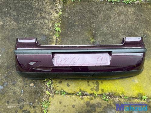VW POLO 9N 9N2 9N3 Bruin LC3W Achterbumper 2003-2009, Auto-onderdelen, Carrosserie, Bumper, Volkswagen, Achter, Gebruikt, Ophalen of Verzenden