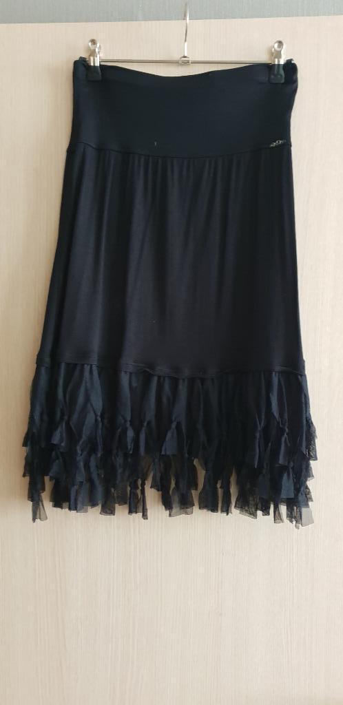 Lady Deca petticoat, Kleding | Dames, Jurken, Zo goed als nieuw, Maat 38/40 (M), Zwart, Knielengte, Ophalen of Verzenden