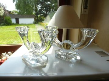 BOUGEOIRS EN CRISTAL beschikbaar voor biedingen