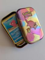 Pokemon kaarten in little tin box, Hobby en Vrije tijd, Verzamelkaartspellen | Pokémon, Ophalen of Verzenden, Zo goed als nieuw