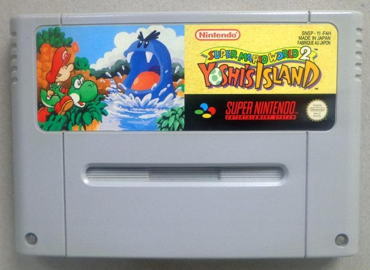 Super Mario World 2 Yoshi's Island voor de Super Nintendo, Games en Spelcomputers, Games | Nintendo Super NES, Gebruikt, Ophalen of Verzenden