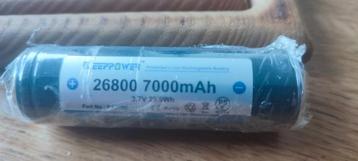 rechargeable batterij type 26800 beschikbaar voor biedingen