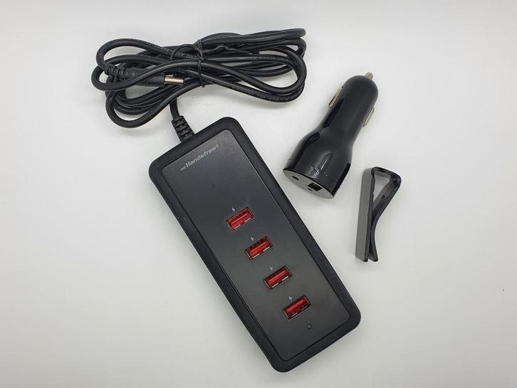 Handsfree 5 USB Smart Car Charger 8.6A – nieuw!, Auto diversen, Carkits, Nieuw, Ophalen of Verzenden