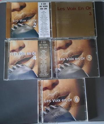 Les Voix En Or 5 dubbel verzamel cd  radio RFM beschikbaar voor biedingen