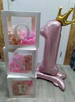 Verjaardagsdeco, Ophalen