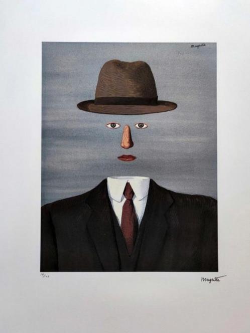 Magritte - After, Antiek en Kunst, Kunst | Litho's en Zeefdrukken, Ophalen of Verzenden