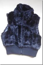 Bodywarmer in pels, Kleding | Dames, Ophalen of Verzenden, Zo goed als nieuw, Zwart
