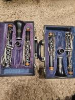 Two clarinet  in wery good condition with key plus, Zo goed als nieuw, Ophalen