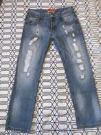 Justing blauwe Los Angeles W38 voorgescheurde spijkerbroek m, Kleding | Heren, Spijkerbroeken en Jeans, W36 - W38 (confectie 52/54)