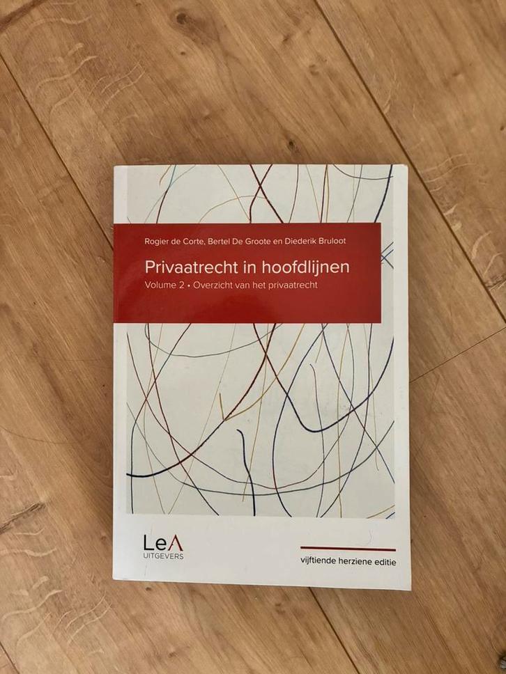 Rogier de Corte - Privaatrecht in hoofdlijnen 15de editie, Boeken, Wetenschap, Ophalen