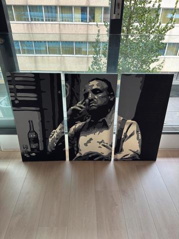 Godfather schilderij 3 Delig beschikbaar voor biedingen