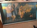 designobject vintage kaart hamburg amerika line hapaG kaart., Ophalen