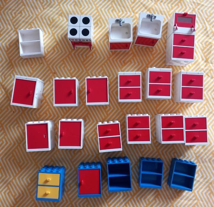 Lego vintage keuken / los lot, Enfants & Bébés, Jouets | Duplo & Lego, Utilisé, Lego, Briques en vrac, Enlèvement