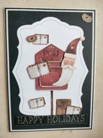 Zelfgemaakte kerstkaart met omslag, Hobby en Vrije tijd, Kaarten | Zelfgemaakt, Ophalen of Verzenden, Nieuw, Kerst