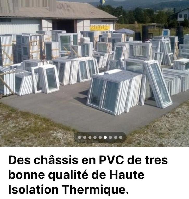 Déstockage de châssis et portes pvc, Jardin & Terrasse, Abris de jardin, Neuf, Enlèvement ou Envoi