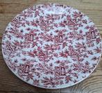 Ceramique Maastricht schoteltje met rood motief, Antiek en Kunst, Ophalen of Verzenden