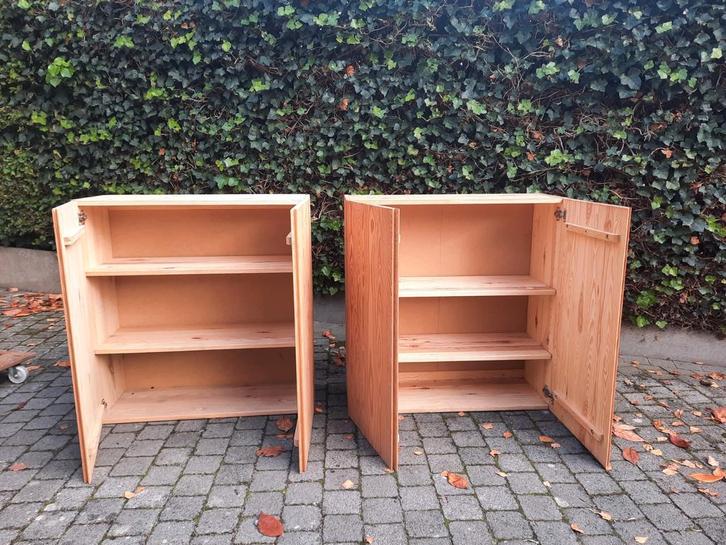Ivar grenen kast (ikea), Huis en Inrichting, Kasten | Dressoirs, Gebruikt, 50 tot 100 cm, 25 tot 50 cm, Met deur(en), Grenenhout