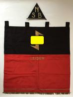 NSB vaandel LEIDEN - UNIEK!!!!!!, Verzenden, Overige soorten, Vlag of Vaandel