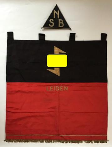 NSB vaandel LEIDEN - UNIEK!!!!!! beschikbaar voor biedingen