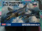 1/48 Zuki Moura f-4G Phantom II Wild Weasel, Ophalen of Verzenden, Nieuw, Groter dan 1:72, Vliegtuig
