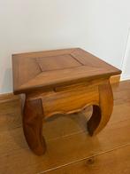 Petite table de salon Opium en teck / Salontafeltje in teak, Teck, Moins de 50 cm, Enlèvement, Moins de 50 cm