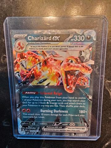 Charizard ex 125/197 obf disponible aux enchères