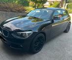 Bmw 1serie 114i, Auto's, Euro 5, Zwart, 4 cilinders, 102 kW