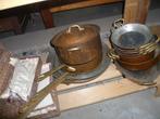 11 OUDE ROODKOPEREN KOOKPOTTEN, Ophalen