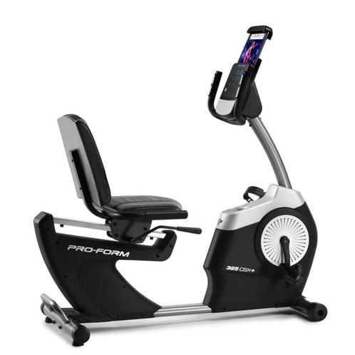 Hometrainer (ligfiets), Sports & Fitness, Appareils de fitness, Comme neuf, Vélo d'appartement, Jambes, Dos, Métal, Enlèvement