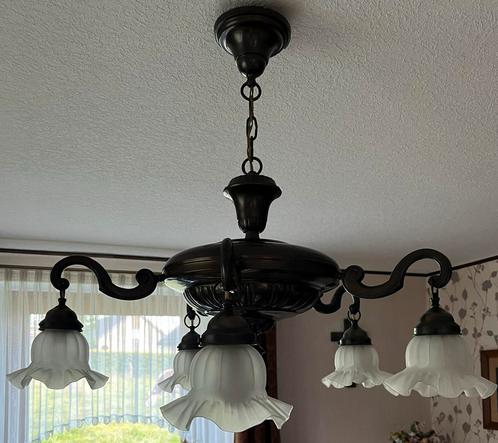 Antieke Art Nouveau-kroonluchter (1925), Antiek en Kunst, Antiek | Verlichting, Ophalen