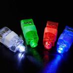 PARTIJ VINGER LED LAMPJES IN 4 KLEUREN ( LED RINGEN ), Ophalen, Nieuw, Feestartikel