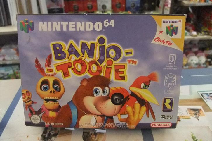 banjo tooie, Games en Spelcomputers, Games | Nintendo 64, Zo goed als nieuw, Avontuur en Actie, Vanaf 12 jaar, Ophalen of Verzenden