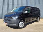 VW TRANSPORTER T6.1 L2 2.0TDI DSG 150pk 2024 15000km 3zitpl, Auto's, Stof, 4 cilinders, Volkswagen, Zwart