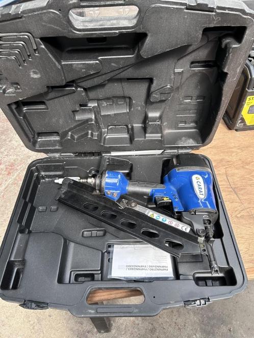 Carat Stripnagelpistool, Doe-het-zelf en Bouw, IJzerwaren en Bevestigingsmiddelen, Zo goed als nieuw, Overige typen, 50 tot 100 mm