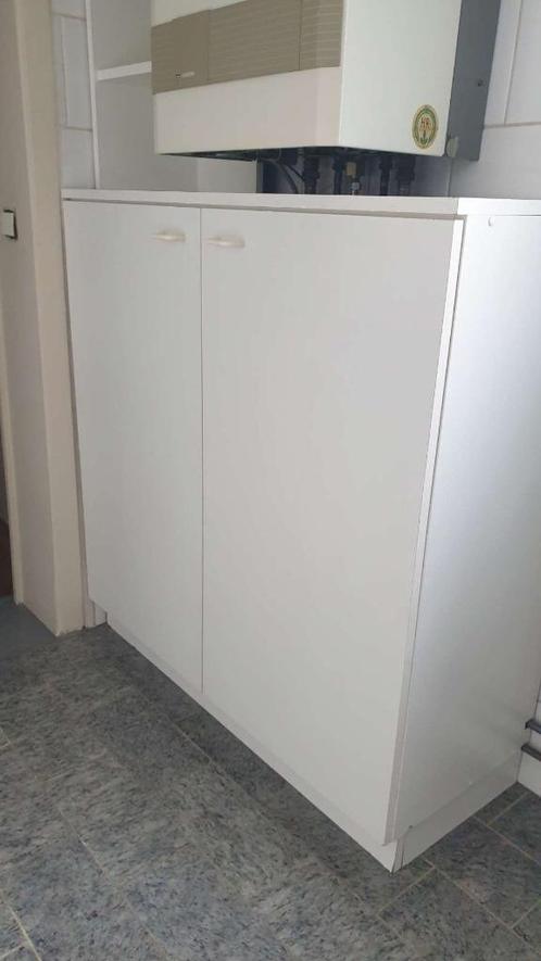 Badkamerkast, badkamermeubel wit, perfekte staat, Huis en Inrichting, Badkamer | Badkamermeubels, Ophalen of Verzenden
