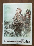 WO 2 affiche, Verzamelen, Militaria | Tweede Wereldoorlog, Ophalen of Verzenden