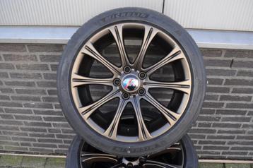 mooie bmw velgen,  steek 5x120, 18 inch, kleur brons zwart beschikbaar voor biedingen