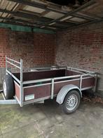 Ongeremde aanhangwagen – remorque, enkelas, 750 kg, Ophalen, Zo goed als nieuw