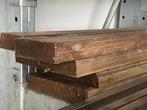 Wengé planken 48mm, Doe-het-zelf en Bouw, Hout en Planken, Ophalen, Zo goed als nieuw